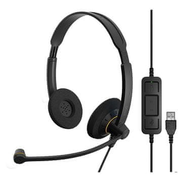 Epos EPOS SC 60 USB ML naglavne slušalice s mikrofonom, crne