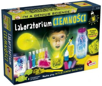 Lisciani LISCIANI Im a Genius Laboratorij tame, znanstveni komplet za djecu 8+