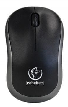 REBELTEC Rebeltec METEOR bežični miš, 1200 DPI, srebrna
