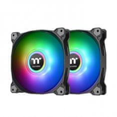Thermaltake Thermaltake Pure Duo 14 ARGB Sync ventilator kućišta, 2 komada, crni