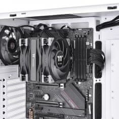 Thermaltake Thermaltake TOUGHAIR 510 hladnjak procesora 180W 4x 6mm bakrene toplovodne cijevi, 2x 120mm ventilatora