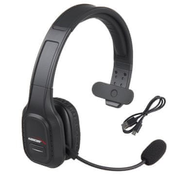 AUDIOCORE Audiocore AC864 Bluetooth slušalice za pozivni centar, crvene