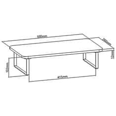 Maclean Maclean MC-933 stalak za monitor/laptop, 20kg