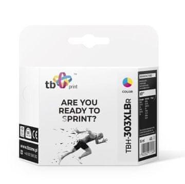 TB print TB Print TBH-303XLCR CMY boja tinte za HP Envy Photo 6200, XL, obnovljena