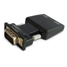 SAVIO Savio CL-145 pretvarač VGA u HDMI s audio izlazom, Full HD