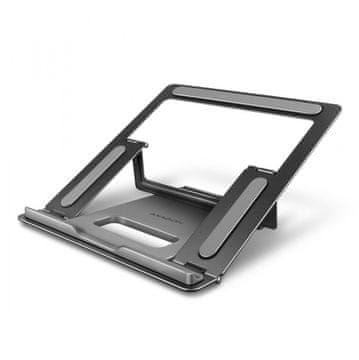 AXAGON AXAGON STND-L aluminijski stalak za prijenosno računalo 10-17.3", 4 kuta nagiba