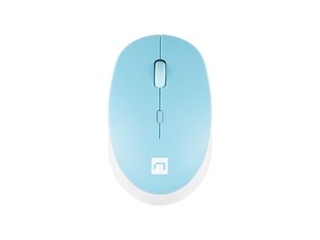 Natec Natec Harrier 2 Bežični miš Bluetooth 5.1, bijelo-plavi