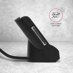 AXAGON AXAGON CRE-SM2 čitač kartica ID/SD/microSD/SIM, USB