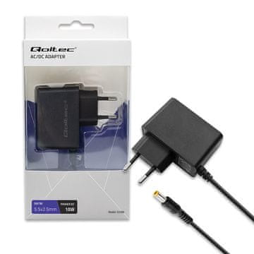 Qoltec Qoltec 10W adapter, 5V, 2A, 5.5*2.5mm