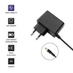 Qoltec Qoltec 524030 adapter za napajanje 9W, 9V, 1A, 5.5*2.5mm
