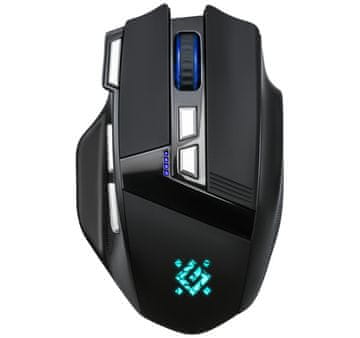 Defender Defender GM-885 KNIGHT gaming miš bežični 3200DPI 8P, crni