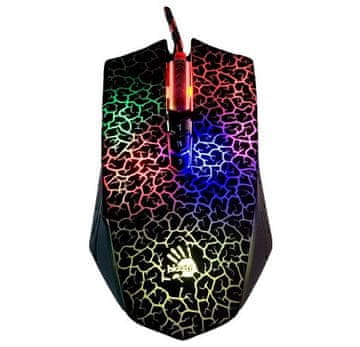 A4Tech A4Tech Bloody Blazing A70 gaming miš, 6200 DPI, 8 tipki, crna