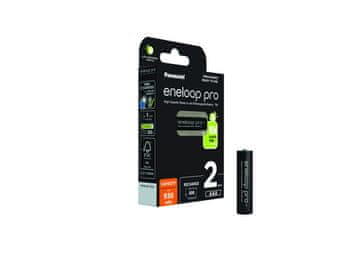 Panasonic Panasonic Eneloop Pro AAA baterije 930 mAh, 2 komada