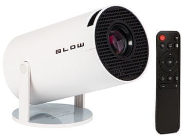 Blow BLOW Prijenosni projektor HD Cinema WHITE AndroidTV, bijeli