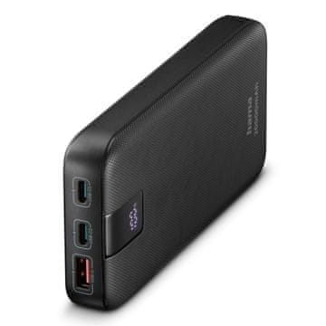 Hama Hama PD 20000 Power Bank, 20000 mAh, antracit