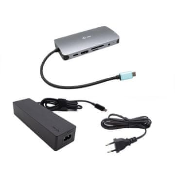 I-TEC i-tec USB-C Metal Nano Dock HDMI/VGA s LAN + 100W punjač