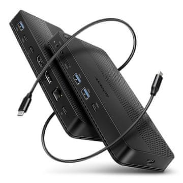 AXAGON AXAGON HMC-U4 USB Hub 12u1, USB 4.0 40Gbps, HDMI 8K, PD 100W