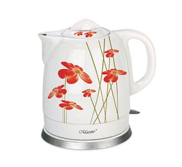 slomart Feel-Maestro MR-066-RED FLOWERS električni kuhalo 1,5l 1200W