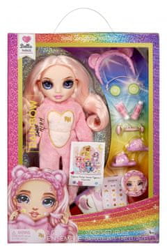 MGA Rainbow High Junior High PJ Party Bella Pink lutka, 18 cm
