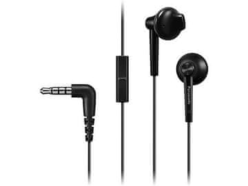 Panasonic Panasonic RP-TCM55E-K slušalice, crne, 3.5mm
