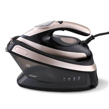 slomart Maestro MR-320C parna postaja 2400W, crna/ružičasto zlatna