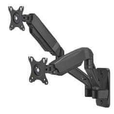 Maclean Maclean MC-988 zidni nosač za 2 monitora, 9kg/monitor, 17-32"