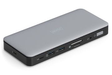Digitus Digitus DA-70837 USB-C Docking Station 11-portni, 4K/60Hz, HDMI, DP, 150W