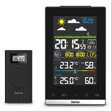 Hama Hama Jamaica meteorološka stanica, bežični senzor, LCD