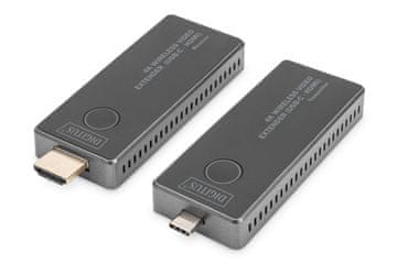 Digitus Digitus DA-70838 bežični USB-C na HDMI video predajnik/prijemnik, 30m, 4K30Hz