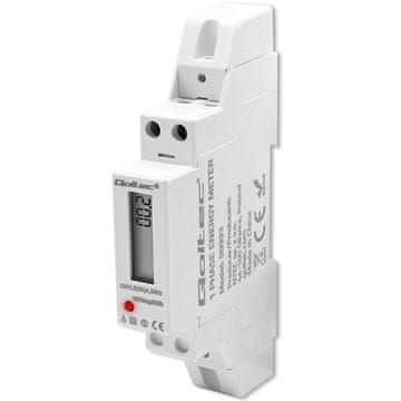 Qoltec Jednofazni brojilo energije 230V, 30A, DIN šina
