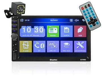 Blow Blow BC9000 auto radio 2DIN, 7-inčni zaslon, kamera za vožnju unatrag, Bluetooth