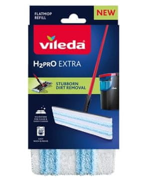 Vileda Vileda H2prO uložak za plosnati mop, plavo/bijeli