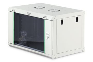 Digitus Digitus DN-40013 Mrežni ormar 19" 7U, 600x450mm, staklena vrata, svijetlo siva