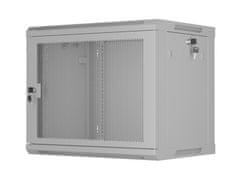 Lanberg Lanberg NF-09U-6045-P-GR mrežni ormar 19" 9U 600x450mm, perforirana vrata, sivi