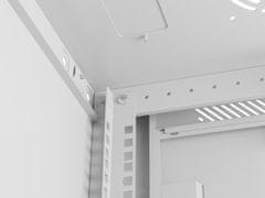 Lanberg Lanberg NF-09U-6045-P-GR mrežni ormar 19" 9U 600x450mm, perforirana vrata, sivi