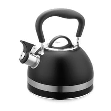 slomart Feel-Maestro MR-1336-BLACK neelektrični kuhalo za vodu 1.8L, crni