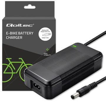 Qoltec Qoltec 526126 punjač za električni bicikl/skuter 42V 4A, 5.5*2.1mm