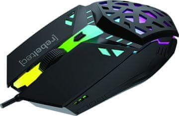 REBELTEC Rebeltec SHARK Gaming Miš, USB 1.8m, optički