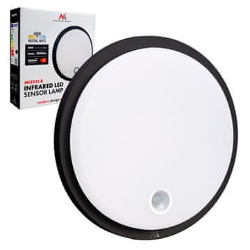 Maclean Maclean MCE525 B LED lampa 10W, 1000lm, IP65, s PIR senzorom, neutralno bijela 4000K