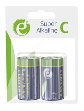Gembird Gembird ALKALINE-LR14-C alkalne baterije C (LR14), 2 komada