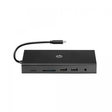 slomart HP USB-C Travel Hub koncentrator, HDMI, USB-A, Gigabit Ethernet