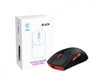 MSI MSI Forge GM340 žični gaming miš, crni, RGB