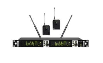 Avtek Avtek WM 2B bežični set 2 bodypack odašiljača s lavalier mikrofonom, UHF