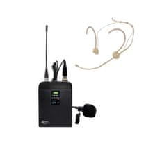 Avtek Avtek WM 2B bežični set 2 bodypack odašiljača s lavalier mikrofonom, UHF