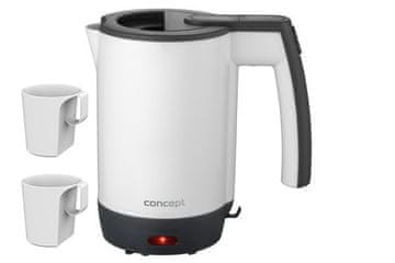 Concept Concept RK7030 turistički kuhalo za vodu 0.5L + 2 šalice