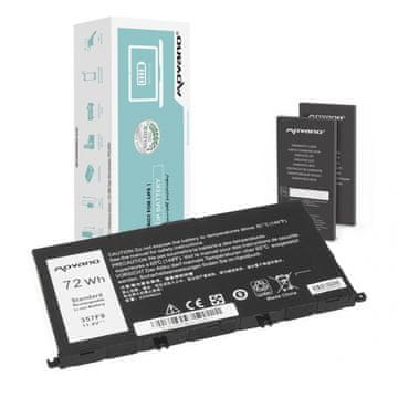 movano Movano 357F9 baterija za Dell Inspiron 5577 7557 - 6300 mAh