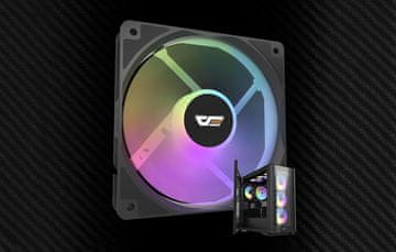 darkFlash Računalni ventilator Darkflash CL12 LED (120x120)