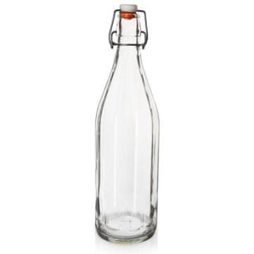Northix Staklena boca s kopčom 750 ml