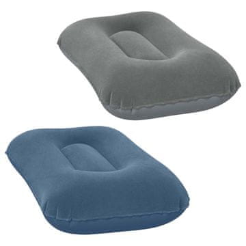 Northix Jastuk od velura na napuhavanje 42 x 26 cm Bestway 67121 tamnoplave boje