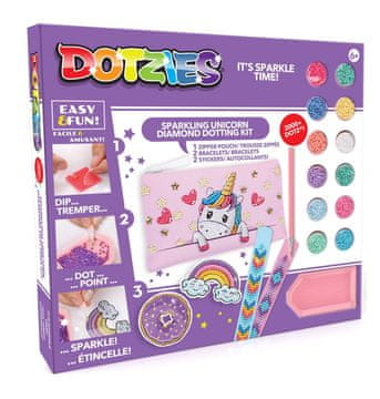 Northix Dotzies Set aktivnosti za bebe jednoroga